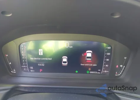 2025 Honda Accord Lx из США, поврежденный, VIN 1HGCY1F28SA049790